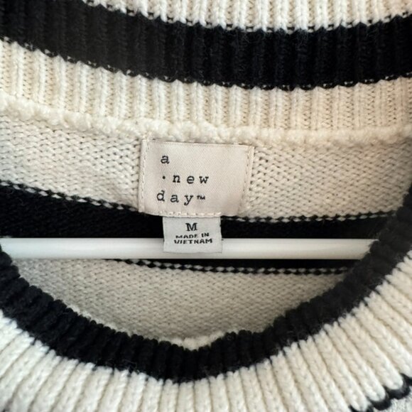 Target Striped Turtle Neck Sweater - Picture 2 of 3